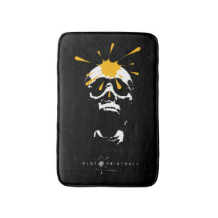 Tapis De Bain Paintball Crâne