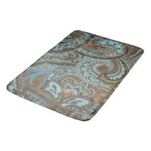 Tapis De Bain Paisley Damask - Bathmat