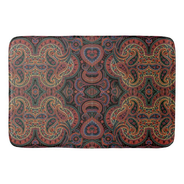 Tapis De Bain Paisley Design #4 à SusieJayne (Devant)