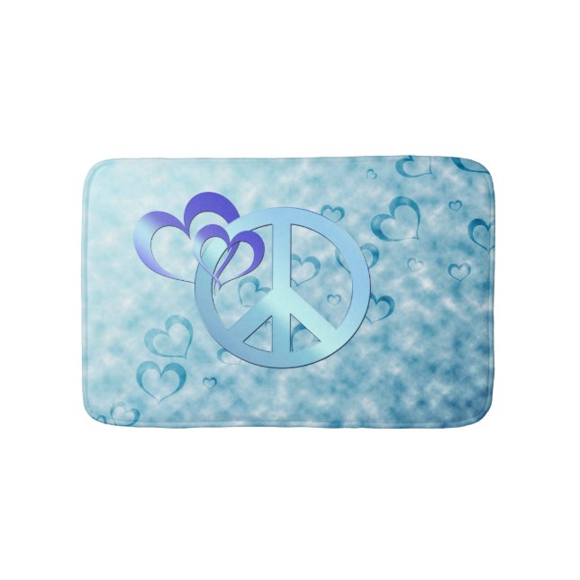 Tapis De Bain Paix Bleue (Devant)