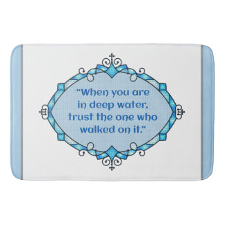 Tapis De Bain Paix dans les eaux profondes