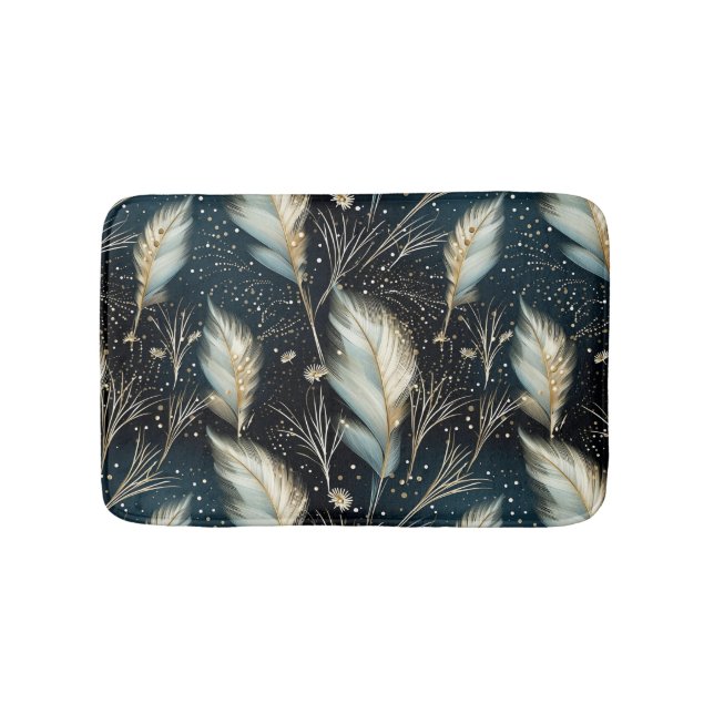 Tapis De Bain Pampas Grass Parties scintillant (Devant)