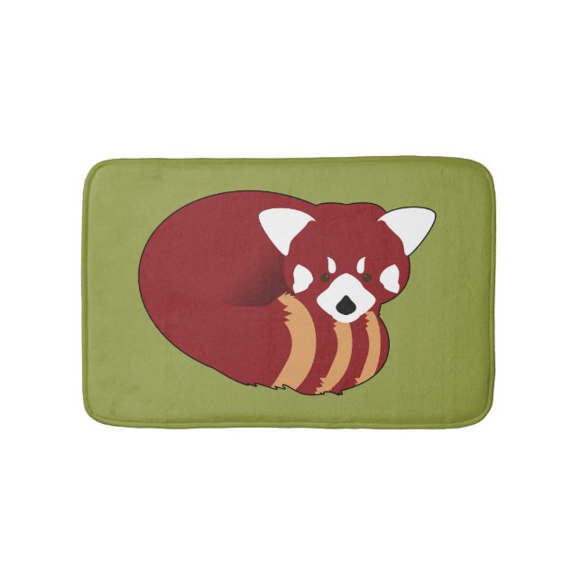 Tapis De Bain Panda rouge (Devant)