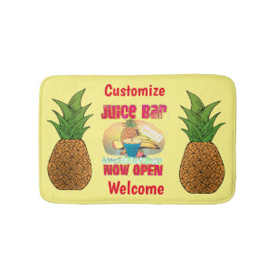 Tapis De Bain Panneau Barre de jus Thunder_Cove