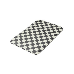 Tapis De Bain Panneau de contrôle noir et blanc désactivé