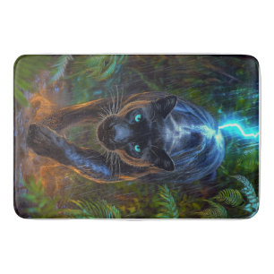 Tapis De Bain Panthère noire