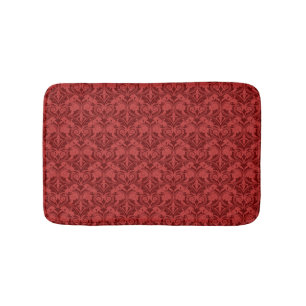 Tapis De Bain Papier peint rouge