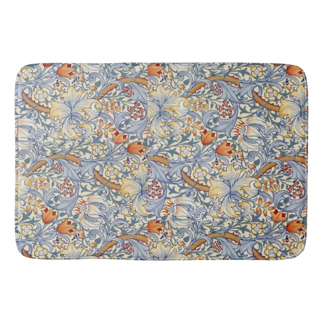 Tapis De Bain Papier peint victorien William Morris Gold Lily (Devant)
