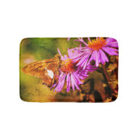 Papillon de la dame peint Fleur d'aster sauvage Ab