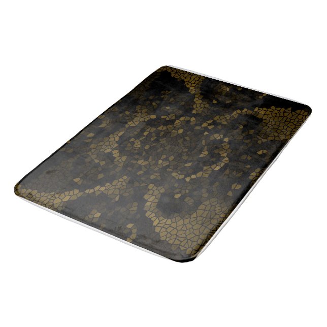 Tapis De Bain Papillon en verre d'olive (Angle)
