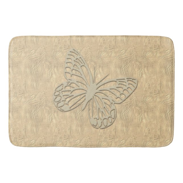 Tapis De Bain Papillon mou (Devant)