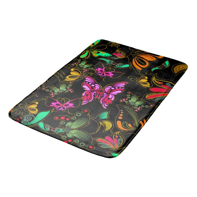 Tapis de bain Papillons (Angle)