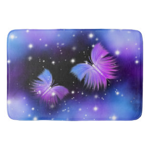 Tapis De Bain Papillons de l'Imaginaire spatial Cosmique