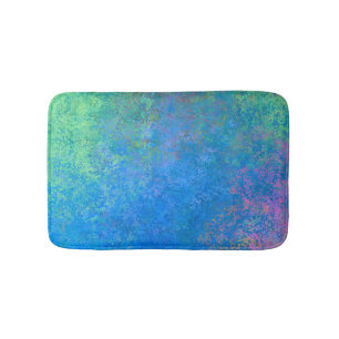 Tapis De Bain Par l'encre d'alcool de mer, Abstraite acrylique