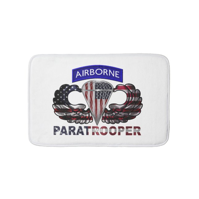 Tapis De Bain Parachutiste aéroporté  (Devant)