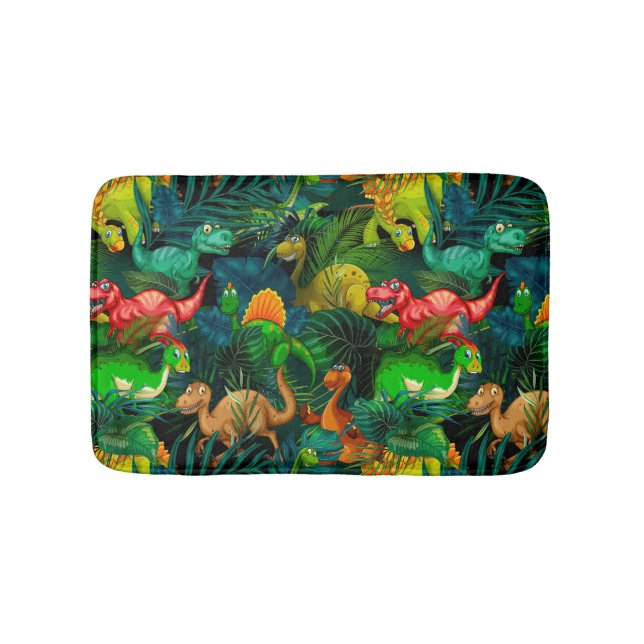 Tapis De Bain Parc des dinosaures (Devant)
