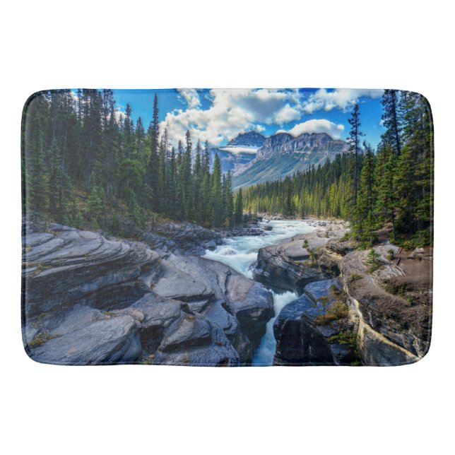 Tapis De Bain Parc national Banff Alberta Canada (Devant)