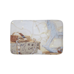 Tapis De Bain Parcelles enroulées de Noël
