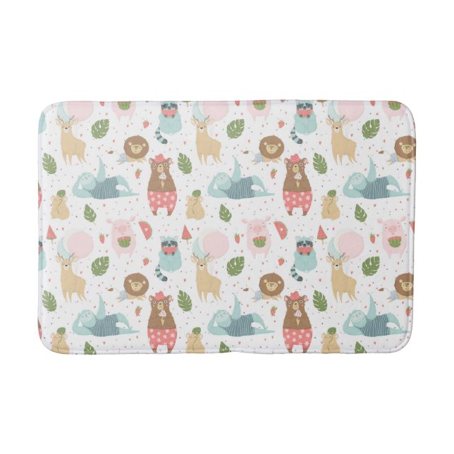 Tapis De Bain Paresse et motif d'amis (Devant)