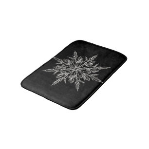 Tapis De Bain Parfait Snowflake pour les fêtes de Noël