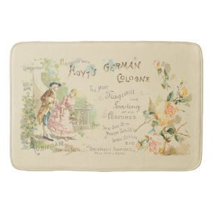 Tapis De Bain Parfum de l'époque victorienne vintage pub Cologne