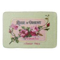 Parfum vintage Français Floral Ad Art