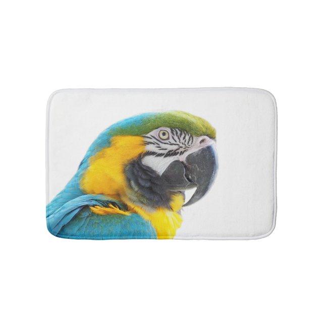 Tapis De Bain Parrot macaw photo d'animal tropical mignon sauvag (Devant)
