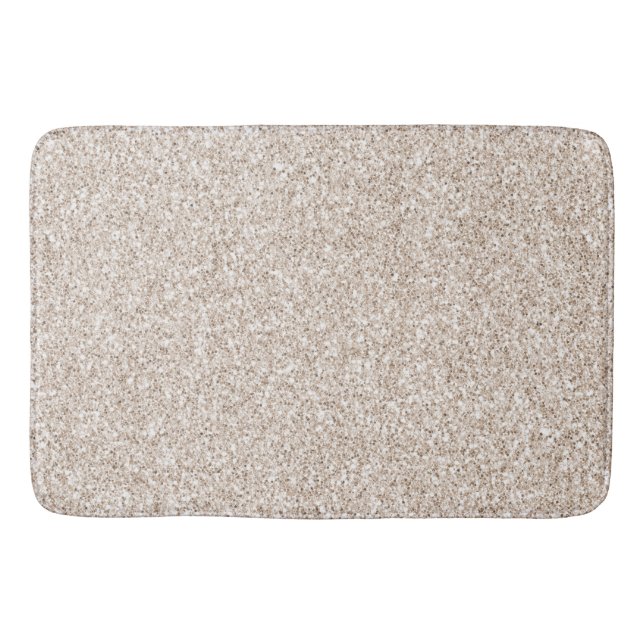 Tapis De Bain Parties scintillant Glitz crème brillante étincela (Devant)
