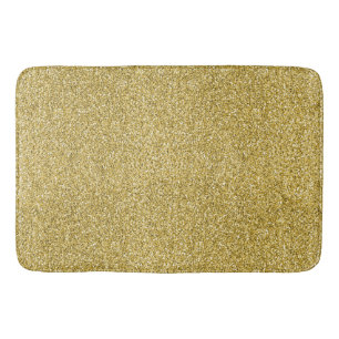 Tapis De Bain Parties scintillant Gold Glitzy