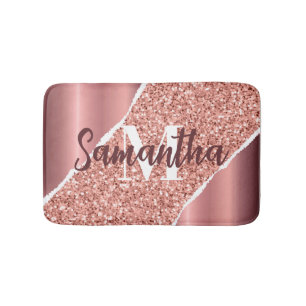 Tapis De Bain Parties scintillant rose Gold Foil
