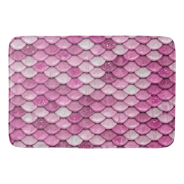 Tapis De Bain Parties scintillant rose Iridescente Éclairage de  (Devant)