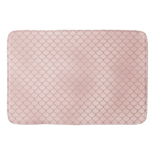 Tapis De Bain Parties scintillant rose or - Étalons de sirène