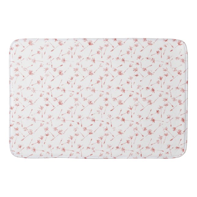 Tapis De Bain Parties scintillant rose rose rose rose brillant (Devant)