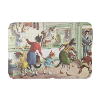 Tapis De Bain PASSERELLES : Cambriolage de boucherie - tapis de