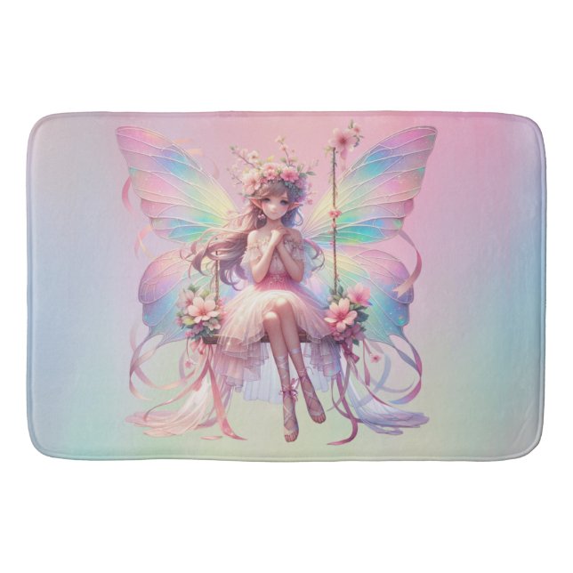 Tapis De Bain Pastel Ballerina Fairy Princess Girls (Devant)