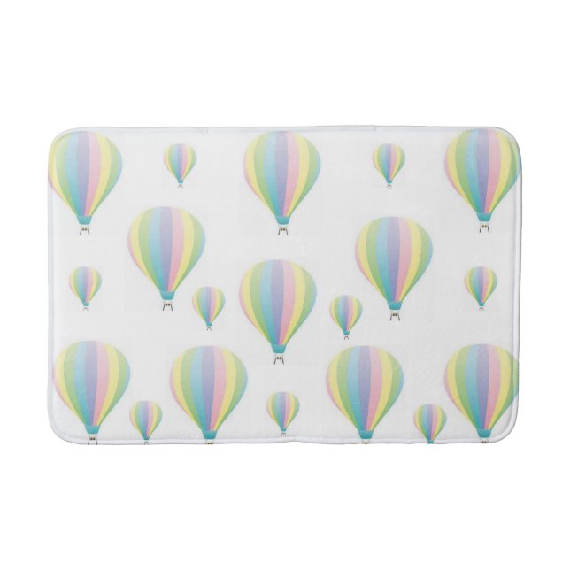Tapis De Bain Pastel Parachutes Salle de bain Mat (Devant)