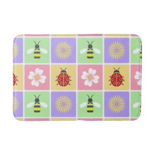 Tapis De Bain Patches de ressort - Mat de bain