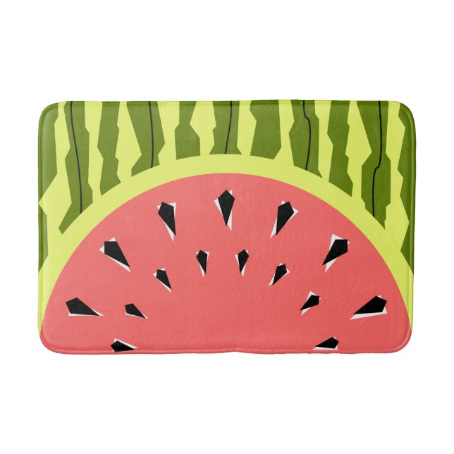 Tapis De Bain Pâte de pastèque Pink (Devant)