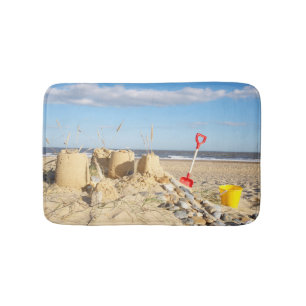 Tapis De Bain Pâté de sable à la plage