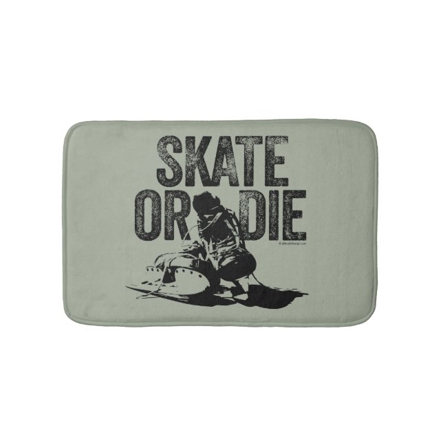 Tapis De Bain Patinage Ou Mort (Hockey) (Devant)
