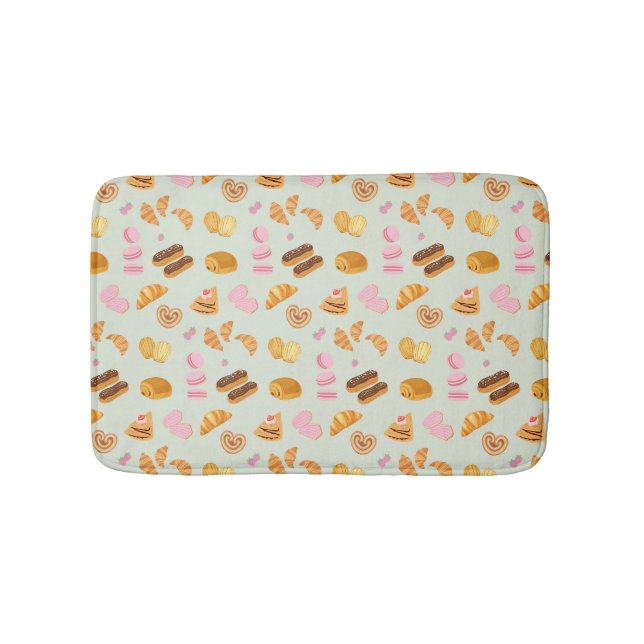 Tapis De Bain Pâtisseries à Paris (Devant)