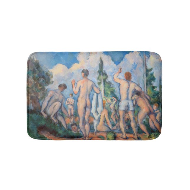 Tapis De Bain Paul Cezanne - Baigneurs (Devant)