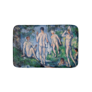 Tapis De Bain Paul Cezanne - Groupe de Baigneurs