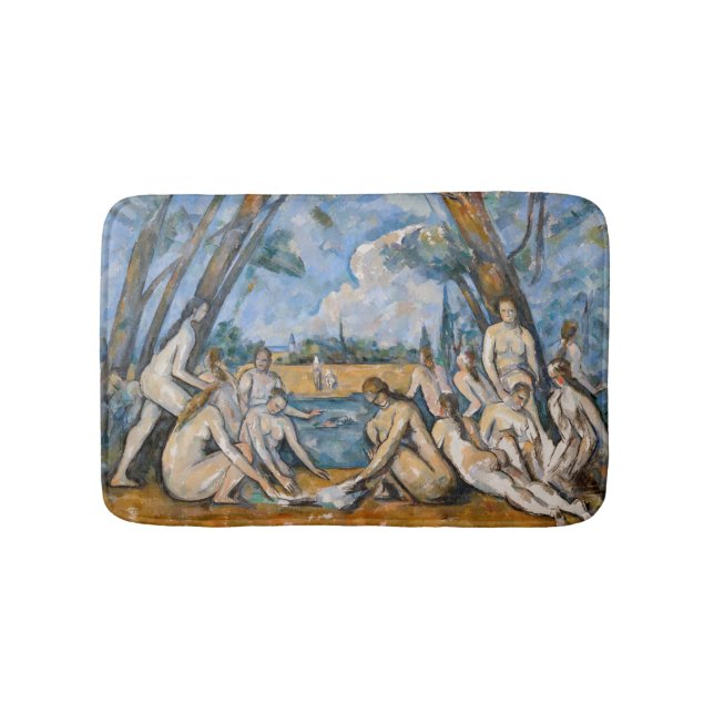 Tapis De Bain Paul Cezanne - Les Grandes Baignoires (Devant)