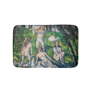 Tapis De Bain Paul Cezanne - Quatre baigneuses
