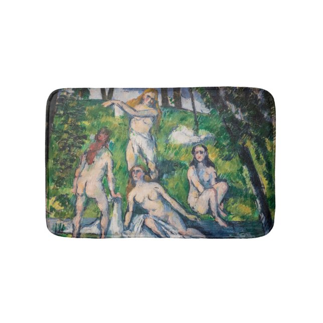 Tapis De Bain Paul Cezanne - Quatre Bathers (Devant)