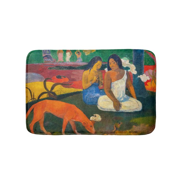 Tapis De Bain Paul Gauguin - Arearea / Le Chien Rouge (Devant)