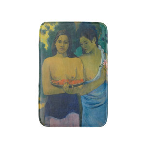 Tapis De Bain Paul Gauguin - Deux femmes tahitiennes