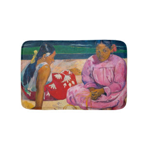 Tapis De Bain Paul Gauguin - Femmes tahitiennes sur la plage