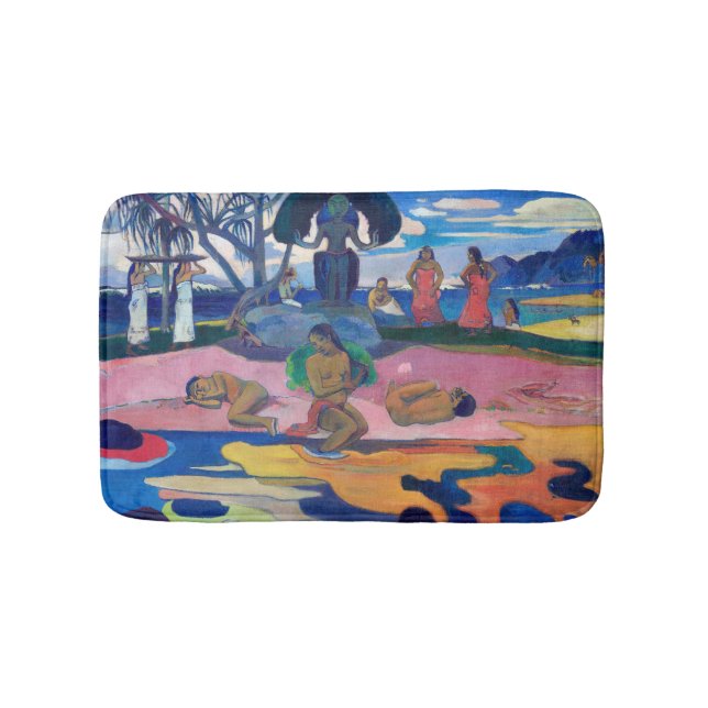 Tapis De Bain Paul Gauguin - Jour du Dieu / Mahana no atua (Devant)